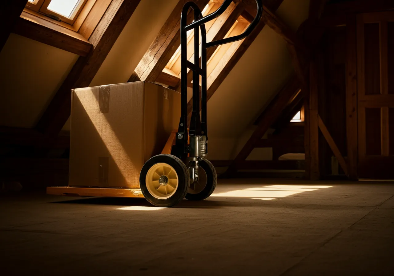 Moving dolly wheels detail